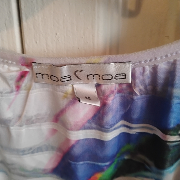 Moa Moa Multicolor Ruffle Blouse - Picture 4 of 9